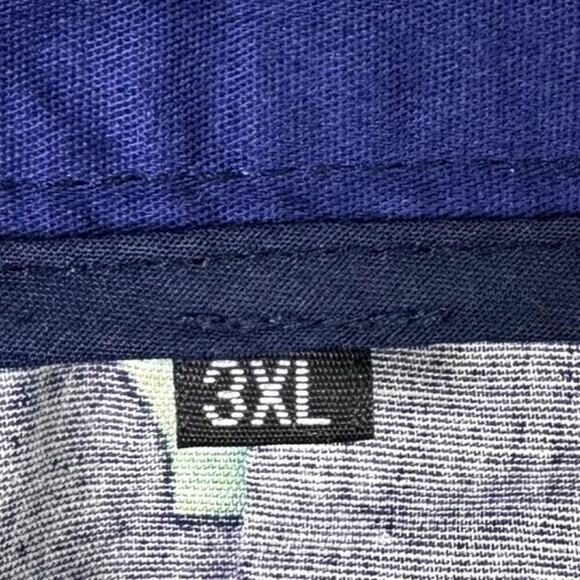 Christmas Santa Snowman Pleated A-Line Flared Knee Length Skirt Women's Size 3XL - Picture 6 of 12